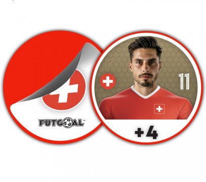 Swiss - 15 value chips with...